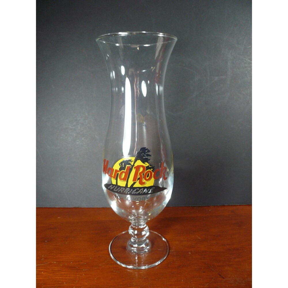 Hard Rock Cafe New York Hurricane Glass